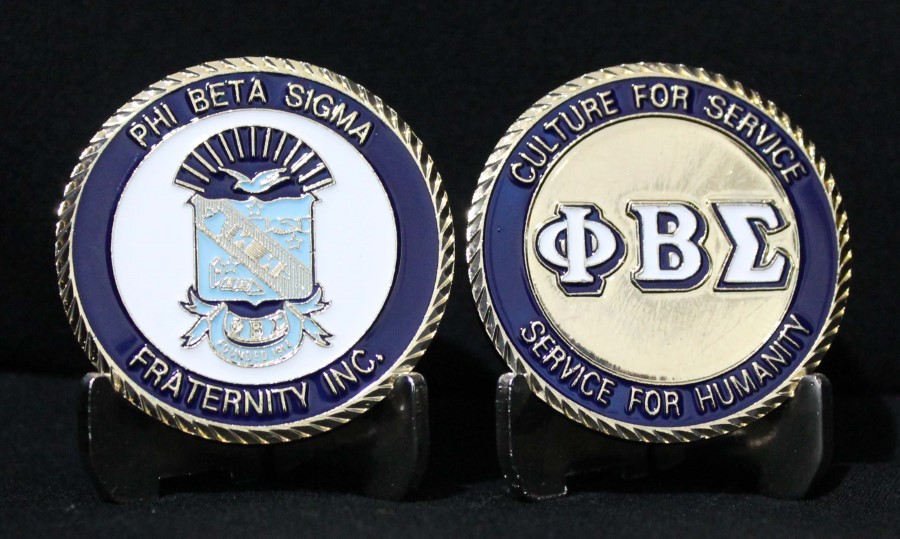 PHI BETA SIGMA FRATERNITY COLLECTIBLE CHALLENGE COIN COINS NEW