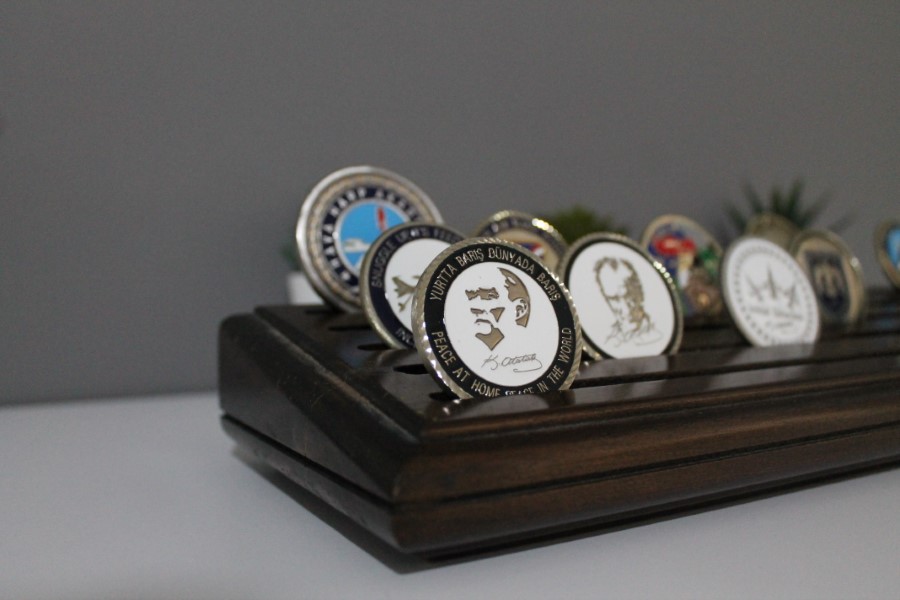 Large - 5 Row Coin Holder