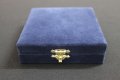 Velvet Covered Presentation Coin Box