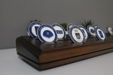 Large - 4 Row Coin Holder