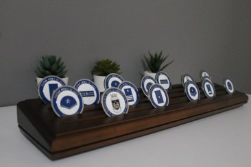 Large - 4 Row Coin Holder