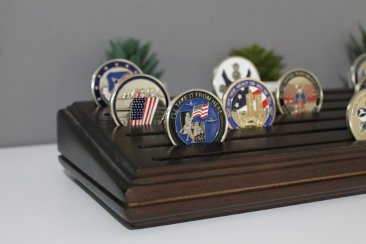 Large - 6 Row Coin Holder